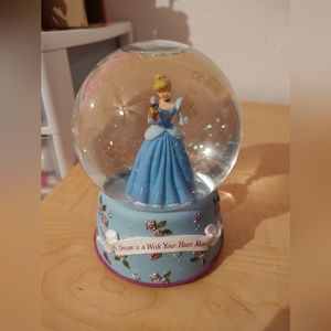 Cinderella Music Snow Globe